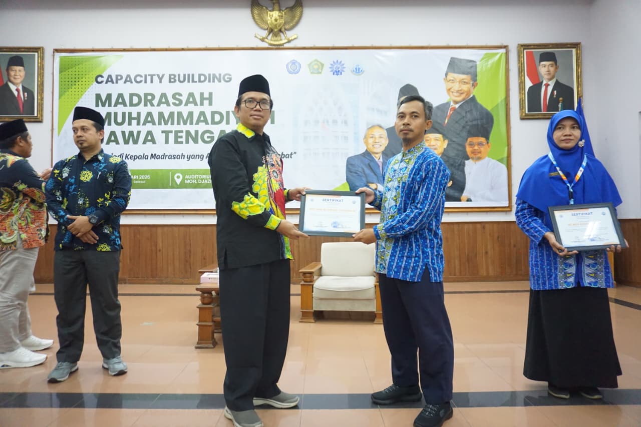 MTs Muhammadiyah Pontren Imam Syuhodo Raih Penghargaan Capacity Building